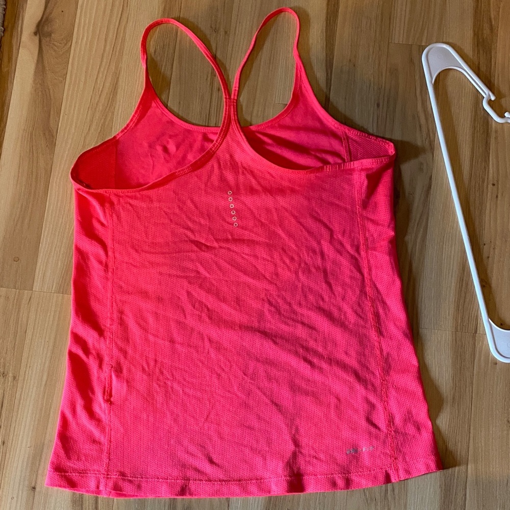 Nike Women's Vibrant Pink Tank Top - Picture 3 of 3